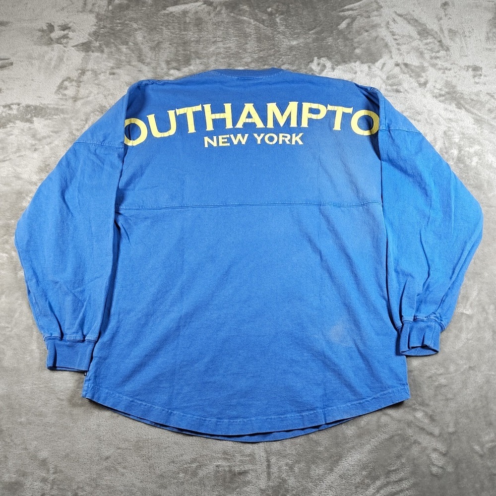 Vintage Spirit Jersey Southhampton Shirt Men Small Long Sleeve New York‎ Y2k USA